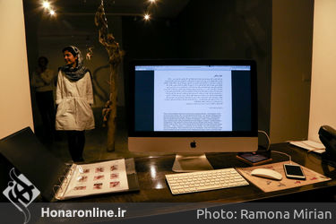 نمایشگاه مجسمه‌های ابوذر ونکی در گالری شیرین