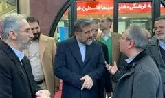 بازدید وزیر فرهنگ از محل اکران یکی از آثار حوزه سینمای کودک +فیلم