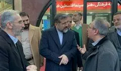 بازدید وزیر فرهنگ از محل اکران یکی از آثار حوزه سینمای کودک +فیلم