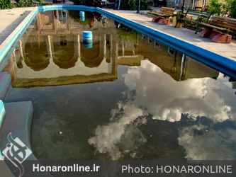 حوض یکی از عناصر معماری ایرانی