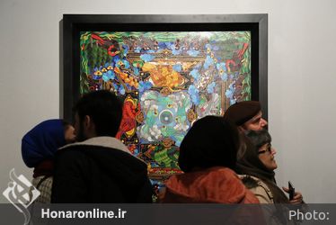 مراسم افتتاحیه نمایشگاه مروری بر آثار و زندگی علی اکبر صادقی در موزه هنرهاي معاصر
