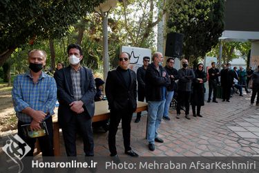 مراسم تشییع پیکر جلال مقامی