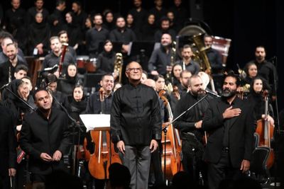 شب باشکوه ارکستر سمفونیک تهران در تالار وحدت با اوراتوریوی «نامیرا»