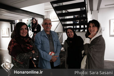 افتتاح نمایشگاه نقاشی های سعید رفیعی منفرد در گالری ایوان