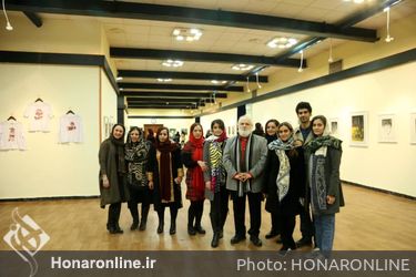 نمایشگاه نقاشی هنرجویان بهزاد شیشه‌گران در نگارخانه دانشجو