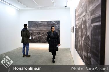 نمایشگاه آثار مجید فتحی در گالری آب انبار