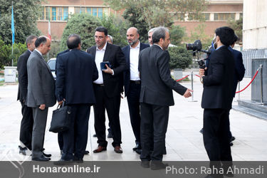 دیدار وزیر محترم فرهنگ وارشاد با وزیر فرهنگی آذربایجان در تالار وحدت 