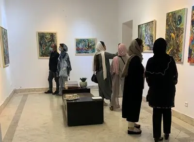 A narration by Hoorieh Hadi from the "Oasis of the Gods" exhibition at Mora Gallery