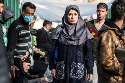 اولین عکس‌های مهناز افشار و امین حیایی در "دارکوب"