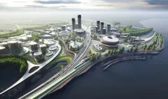 معماران زاها حدید یک شهر متاورس طراحی کردند