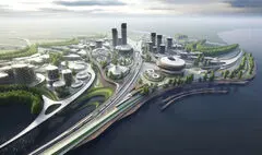 معماران زاها حدید یک شهر متاورس طراحی کردند