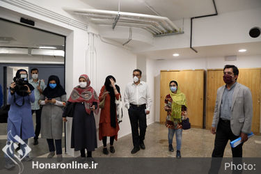 بازدید ویژه خبرنگاران از مرمت و نوسازی گنجینه موزه هنرهای معاصر تهران