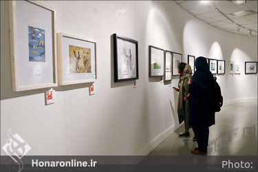 نمایشگاه هفته تصویرگری در خانه هنرمندان ایران