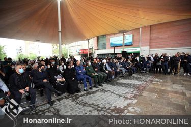 مراسم تشییع هنرمند شهیر حبیب الله صادقی