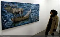 نمایشگاه نقاشی علیرضا چلیپا در گالری اُ 