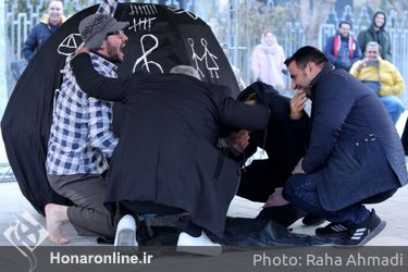 اجرای نمایش‌ «بازی» در چهل و یکمین جشنواره تئاتر فجر - پهنه رودکی