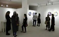 نمایش نقاشی های مهتاب مولوی در گالری مهروا