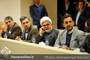 آیین تکریم علی مرادخانی و معارفه سید مجتبی حسینی به عنوان معاون امور هنری وزارت فرهنگ و ارشاد اسلامی