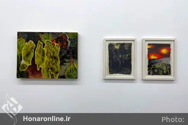 نمایشگاه آثار غزال خطیبی در گالری اُ