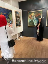 نمایشگاه آثار نقاشی زهرا محمدی با عنوان «راز در عمق» در گالری زرنا