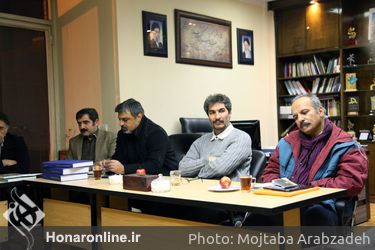 نشست نمایندگان مجلس  و مهدی شفیعی در مرکز هنرهای نمایشی‎ 