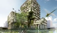 طراحی مجتمع مسکونی با تنوع زیستی در آمستردام 