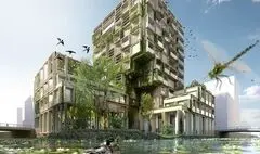 طراحی مجتمع مسکونی با تنوع زیستی در آمستردام 