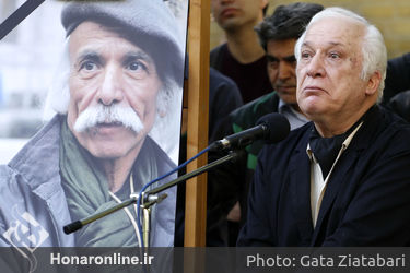تشییع جنازه محمدابراهیم جعفری در دانشکده هنر 