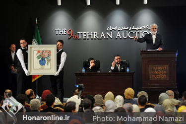 نهمین حراج تهران "هنر کلاسیک و مدرن ایران " /2