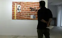 نمایشگاه آثار سپند دانش در گالری زیرزمین دستان