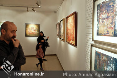 نمایشگاه نقاشی گلسا قاسمی در گالری آتبین