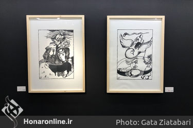 نمایشگاه آثار قباد شیوا  در گالری ثالث
