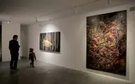 Mehdi Ziraki Painting Show in Saye Gallery