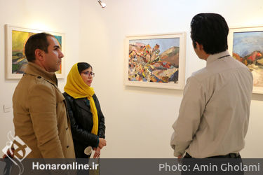 نمایشگاه نقاشی همایون حیاتی در گالری هفت ثمر
