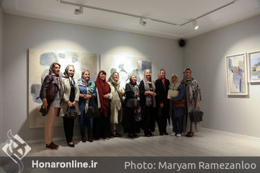 نمایشگاه نقاشی ژیلا کامیاب در گالری ساربان