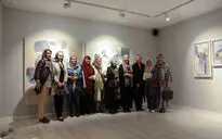 نمایشگاه نقاشی ژیلا کامیاب در گالری ساربان