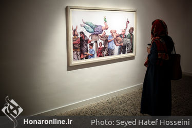 نمایشگاه نقاشی کیان وطن در گالری هما