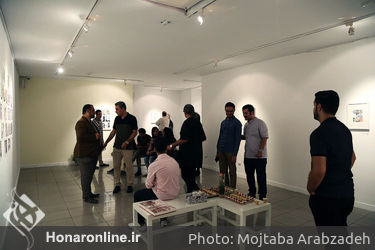 نمایشگاه نقاشی کوروش سرمدی در گالری ویستا