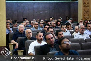 مراسم ختم لیلی پارسایی در مسجد جامع شهرک غرب
