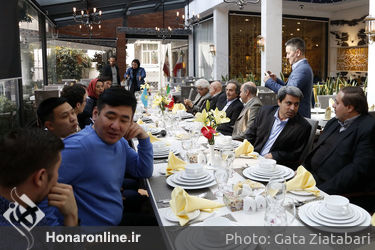 دیدار گروه موسیقی "ساری آقا" با معاون امور هنری و بازدید از ارکستر ملی و تالار وحدت
