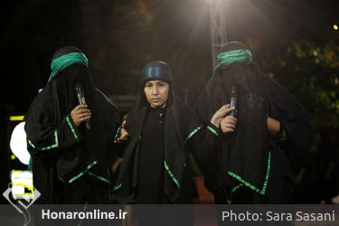 تعزیه‌خوانی در خانه هنرمندان 3