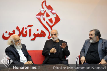 جشن تولد ۷۷ سالگی آیدین آغداشلو در غرفه هنرآنلاین (2)