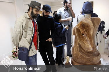 نمایشگاه مجسمه های جمشید مرادیان و شاگردانش در فرهنگسرای ابن سینا
