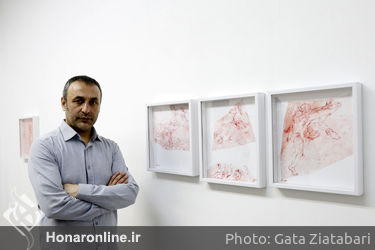 نمایشگاه آثار داریوش حسینی  در گالری امکان 