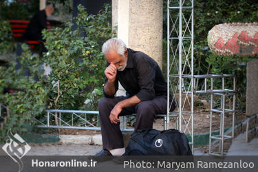 هشتمین شب از تعزیه خوانی در تئاتر شهر