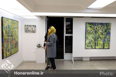 نمایشگاه نقاشی های فریدون موسوی در گالری والی