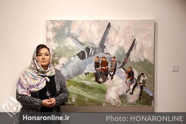 نمایشگاه آثار ماندانا کسرایی و پریسا شیرزادی در گالری آس