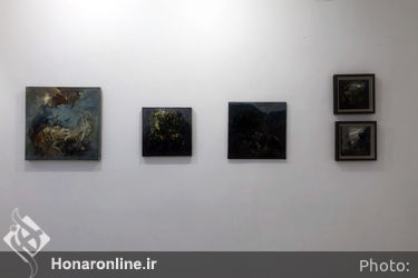 نمایشگاه نقاشی ابراهیم اکبری‌گرز در گالری هفت ثمر