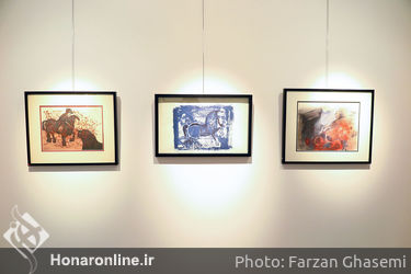  نمایشگاه آثار ناصر اویسی در گالری آتبین