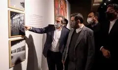 بازدید وزیر فرهنگ از نمایشگاه «آینه در آینه» | اسماعیلی: هنر‌های تجسمی در عرصه بین‌الملل و منطقه‌ای باید تقویت شود